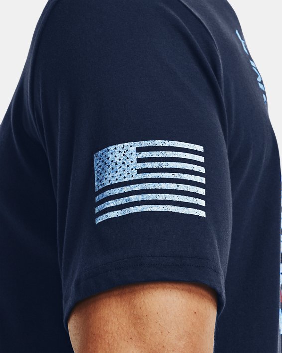 Men's UA Freedom Eagle T-Shirt, Navy, pdpMainDesktop image number 4